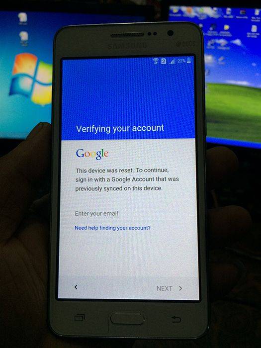 Factory Reset Protected Samsung Galaxy S5