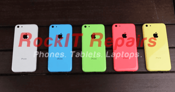 iPhone 5C Front Glass Replacement Parts | Yellow, Green, Blue, Red(Pink) and White