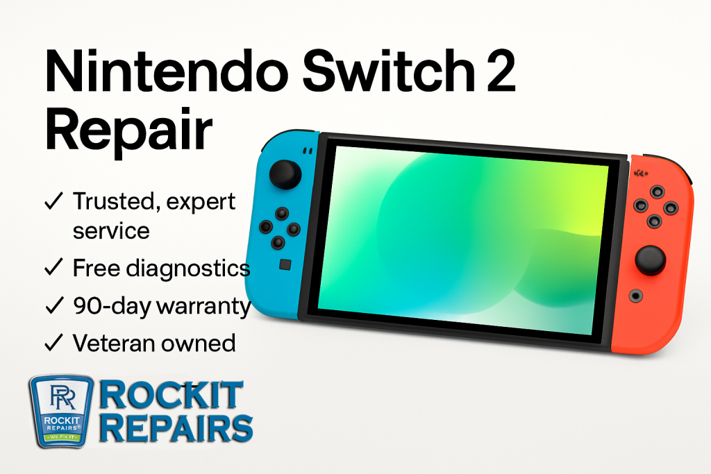 Switch 2 Repair & Game Console Service | RockIT Repairs