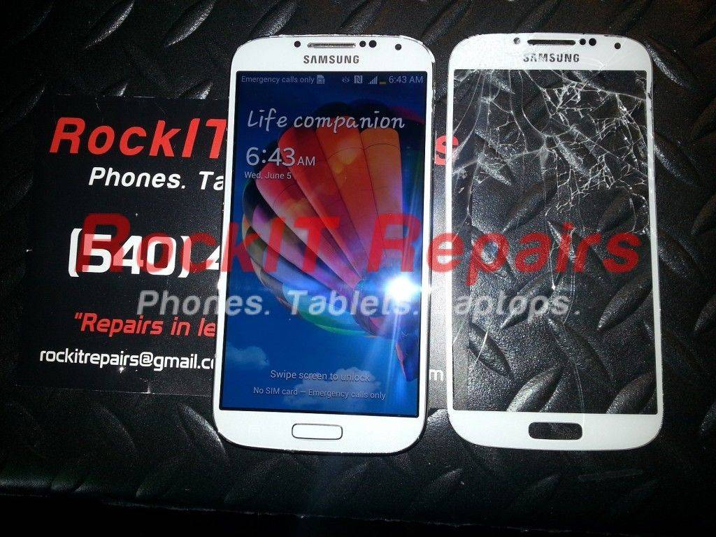 Samsung Galaxy SIV S4 Front Glass Replacement & Repair Service